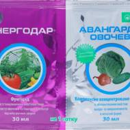 Енергодар + Авангард Овощные за 30 мл + 30 мл