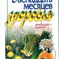 Дванадцять місяців здоров’я. Січень-червень (рос.мовою).