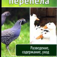 Качки, перепели. Розведення, утримания, догляд (рос. мовою).