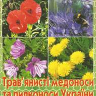 Трав’янисті медоноси та пилконоси України (весняні).