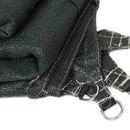 Тент тканевый треугольный 3х3х3 зеленый