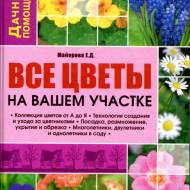 Все цветы на вашем участке