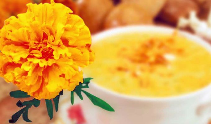 З чорнобривців варять соуси для м'яса та овочів