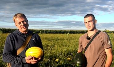 Кавуни з Житомирщини