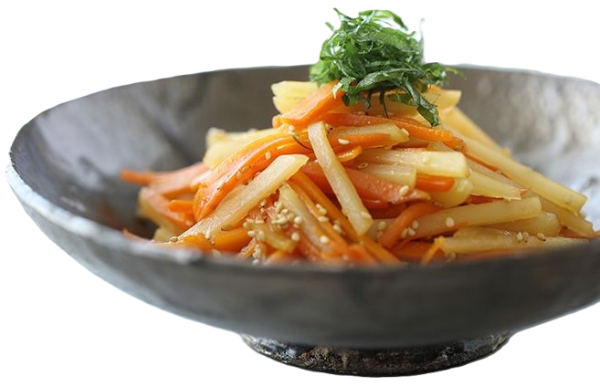 Смажений корінь лопуха (кімпіра ґобо)