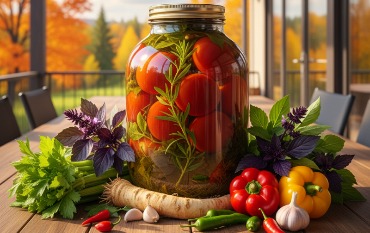 Секрет від селекціонерки: консервовані томати на зиму, які смакують, як свіжі!