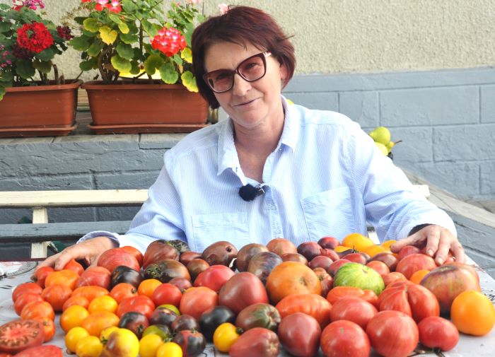 Світлана Юзюк із багатою палітрою улюблених томатів